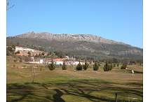 Marvao seen from golf course