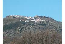 Marvao village viewed from a distance