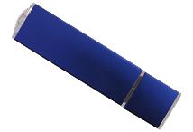 Usb Stick Blue Metal Clad Cd143