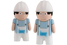 Workmen Character Usb Sticks Branded Knauf Cd256
