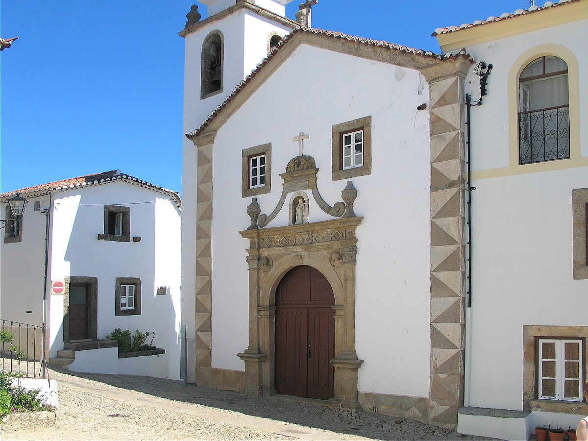 Espirito Santo church front facade Marvao