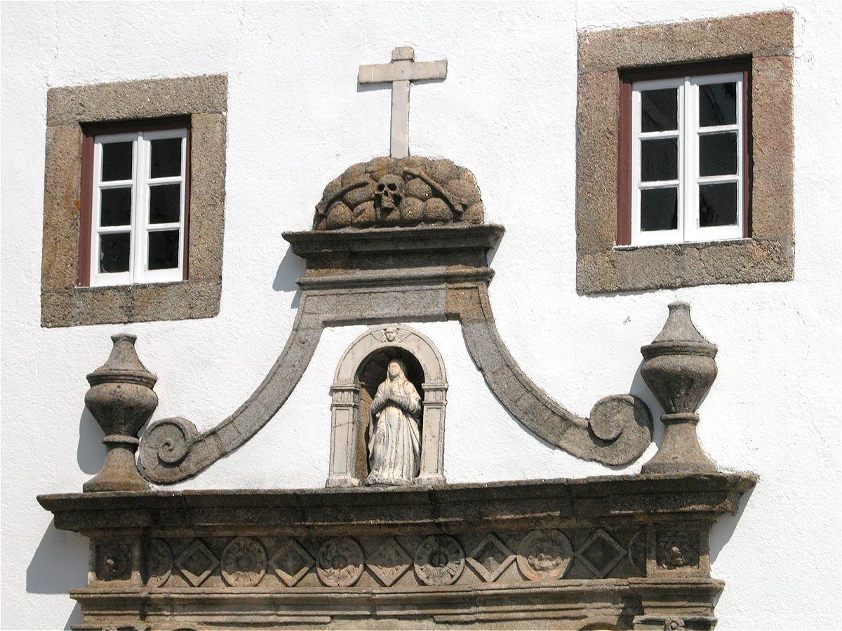 Marvao architectural features, granite door lintel