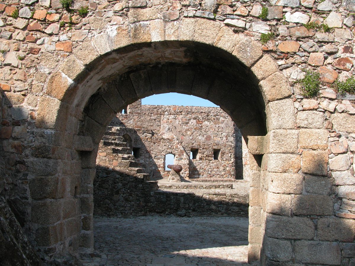 View through internal Main Gate of Marvao